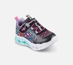 Skechers Flutter Heart Lights - Loves Wild Lasten kengät | Valaisevat kengät lapsille 11 Skechers Flutter Heart Lights - Loves Wild Lasten kengät | Valaisevat kengät lapsille -Naisten kengät 468498 302314NBKMT 5