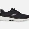 Skechers GO WALK 6 - Naisten kävelykengät - Mukavuus ja tyylikkyys yhdistettynä -Naisten kengät 475807 124512BKW 1