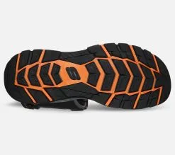 Skechers Relaxed Fit: Tresmen - Garo - Miesten sandaalit - Mukavat ja tyylikkäät sandaalit -Naisten kengät 482997 204105BLK 4