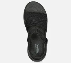 Skechers GO WALK Arch Fit - Spirited - Naisten sandaalit - Mukavat ja tyylikkäät -Naisten kengät 487705 140266BKGY 3