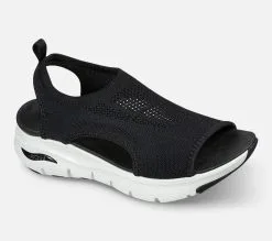 Skechers Arch Fit - City Catch - Nauhattomat kengät naisille - Mukavat ja tyylikkäät lenkkarit -Naisten kengät 494731 119236BLK 5