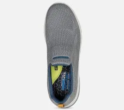 Skechers Delson 3.0 - Angelo - Miesten kengät - Mukavuus ja tyylikkyys -Naisten kengät 498658 210570GRY 3