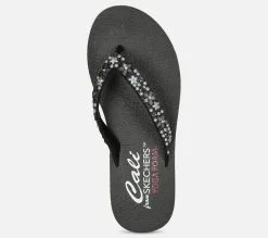 Skechers Meditation - Dancing Daisy - Nauhattomat kengät naisille - Mukavuus ja tyylikkyys -Naisten kengät 500186 119647BLK 3