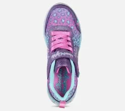 Skechers S-Lights Heart Lights - Love Match Lasten kengät | Valaisevat kengät lapsille -Naisten kengät 526076 302145LLVAQ 3