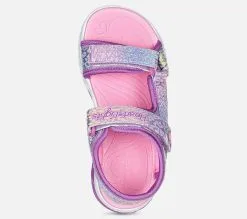 Skechers Flutter Hearts Sandal - Trendikkäät sisäkengät lapsille -Naisten kengät 531699 302967LLVMT 3