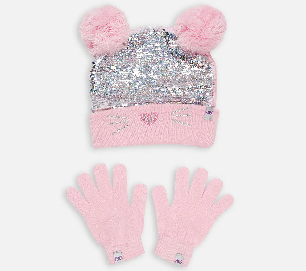 Skechers Sequin Cat Hat W/Reversible Sequin - Lasten Hattu 3 Skechers Sequin Cat Hat W/Reversible Sequin - Lasten Hattu