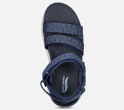 Skechers Max Cushioning Arch Fit Prime Sandal - Naisten sandaalit, erinomainen tukevuus ja mukavuus -Naisten kengät 545728 140553NVY 3