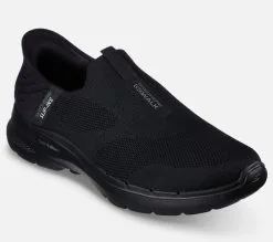 Skechers Wide Fit: Slip-ins: GO WALK 6 - Easy On - Miesten kengät -Naisten kengät 554697 216278WWBBK 5