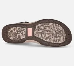 Skechers Reggae Slim - Sun Array - Naisten sandaalit - Mukavat ja tyylikkäät kesäkengät -Naisten kengät 556305 163115CHOC 4