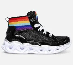 Skechers Heart Lights - Valaisevat Lasten Nilkkurit - Mukavat ja Tyylikkäät Kengät