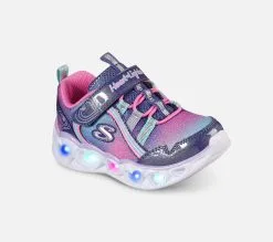 Skechers Hearts Lights - Rainbow Lux Lasten kengät | Värikkäät ja mukavat kengät lapsille -Naisten kengät 562877 302308NNVMT 3