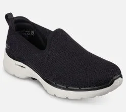 Skechers GO WALK 6 - Clear Virtue - Naiset - Kävelykenkä - Mukavuus ja Tyylikkyys -Naisten kengät 564245 124505BKW 5