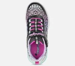 Skechers Flutter Heart Lights - Love Wild, Lasten kengät, Valaisevat kengät, Mukavat jalkineet -Naisten kengät 565225 302314LBKMT 3