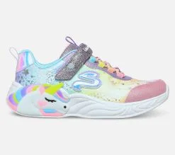 Skechers S-Lights: Unicorn Dreams - Lasten kengät, Valaistut kengät, Mukavat kengät