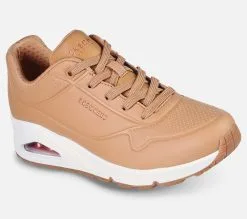 Skechers Uno - Stand On Air - Trendikäs ja Mukava Kenkä Naisille -Naisten kengät 574039 73690TAN 5
