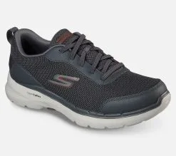 Skechers GO WALK 6 - Bold Knight - Miesten Kengät - Mukavat ja Kevyet Kävelykengät -Naisten kengät 610455 216204CHAR 5