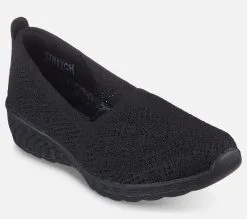 Skechers Up-Lifted: Pretty Lady - Nauhattomat kengät naisille - Mukavuus ja tyylikkyys -Naisten kengät 613787 100462BBK 5