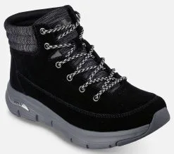 Skechers Arch Fit Smooth Comfy Chill - Vedeneristävät Naisten Nilkkurit -Naisten kengät 623938 167373BLK 5