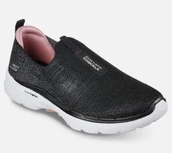 Skechers GO WALK 6 - Glimmering - Mukavat ja kevyet lenkkarit naisille -Naisten kengät 630193 124502BKPK 5