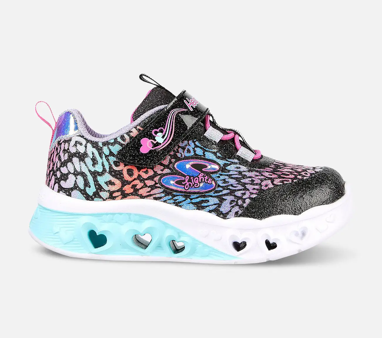 Skechers Flutter Heart Lights - Loves Wild Lasten kengät | Valaisevat kengät lapsille 3 Skechers Flutter Heart Lights - Loves Wild Lasten kengät | Valaisevat kengät lapsille
