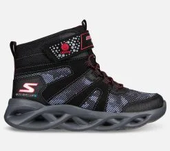 Skechers Twisted-Brights - Värikkäät Lasten Nilkkurit - Mukavat ja Tyylikkäät Kengät