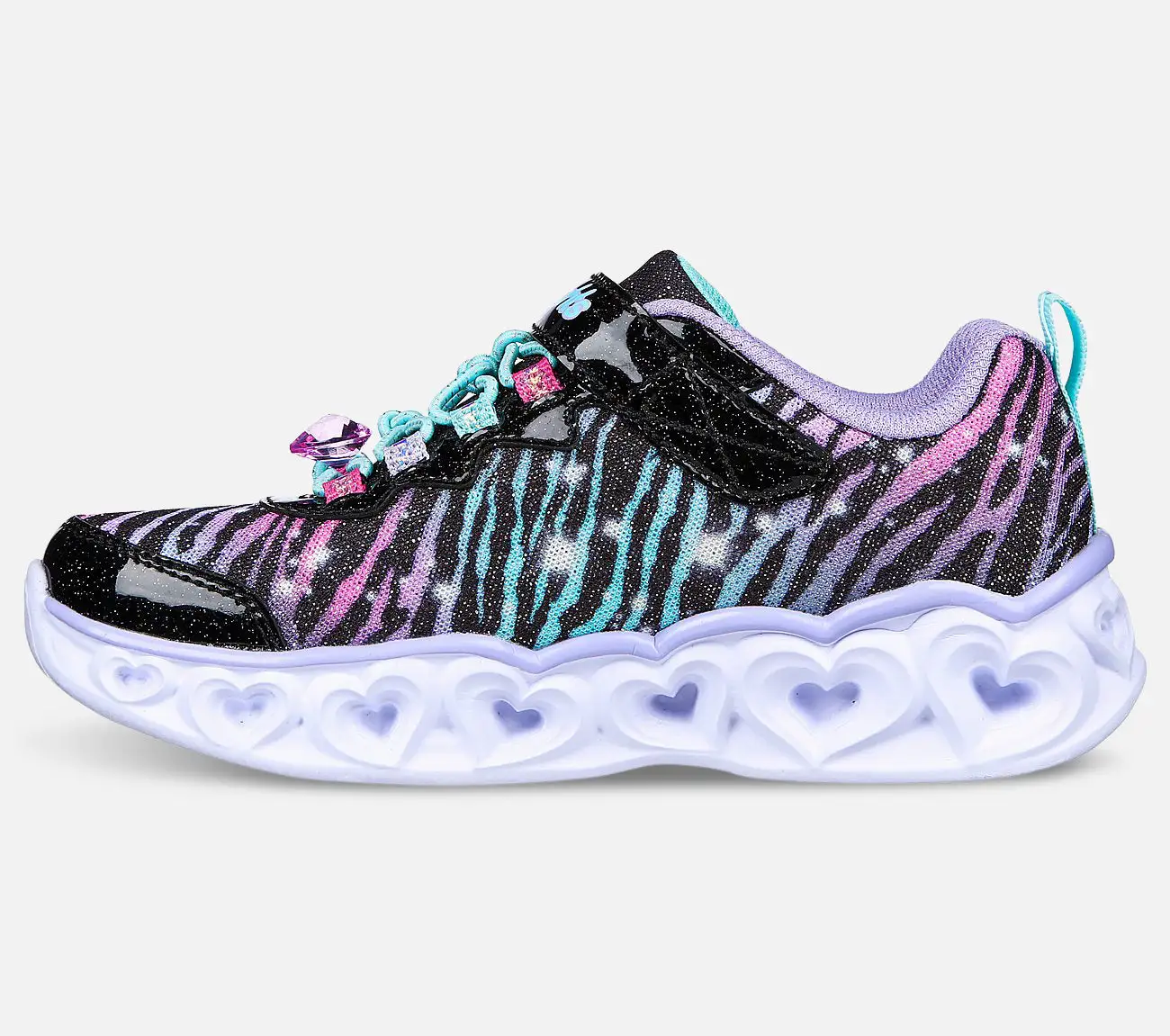 Skechers Heart Lights - Bright Spirit, Nauhattomat kengät lapsille 4 Skechers Heart Lights - Bright Spirit, Nauhattomat kengät lapsille - Image 2