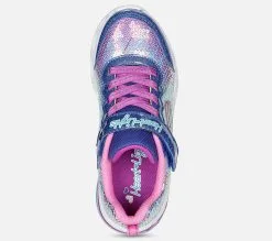 Skechers Sweetheart Lights - Lets Shine - Valaisevat Lasten Kengät -Naisten kengät 669965 302313LNVMT 3