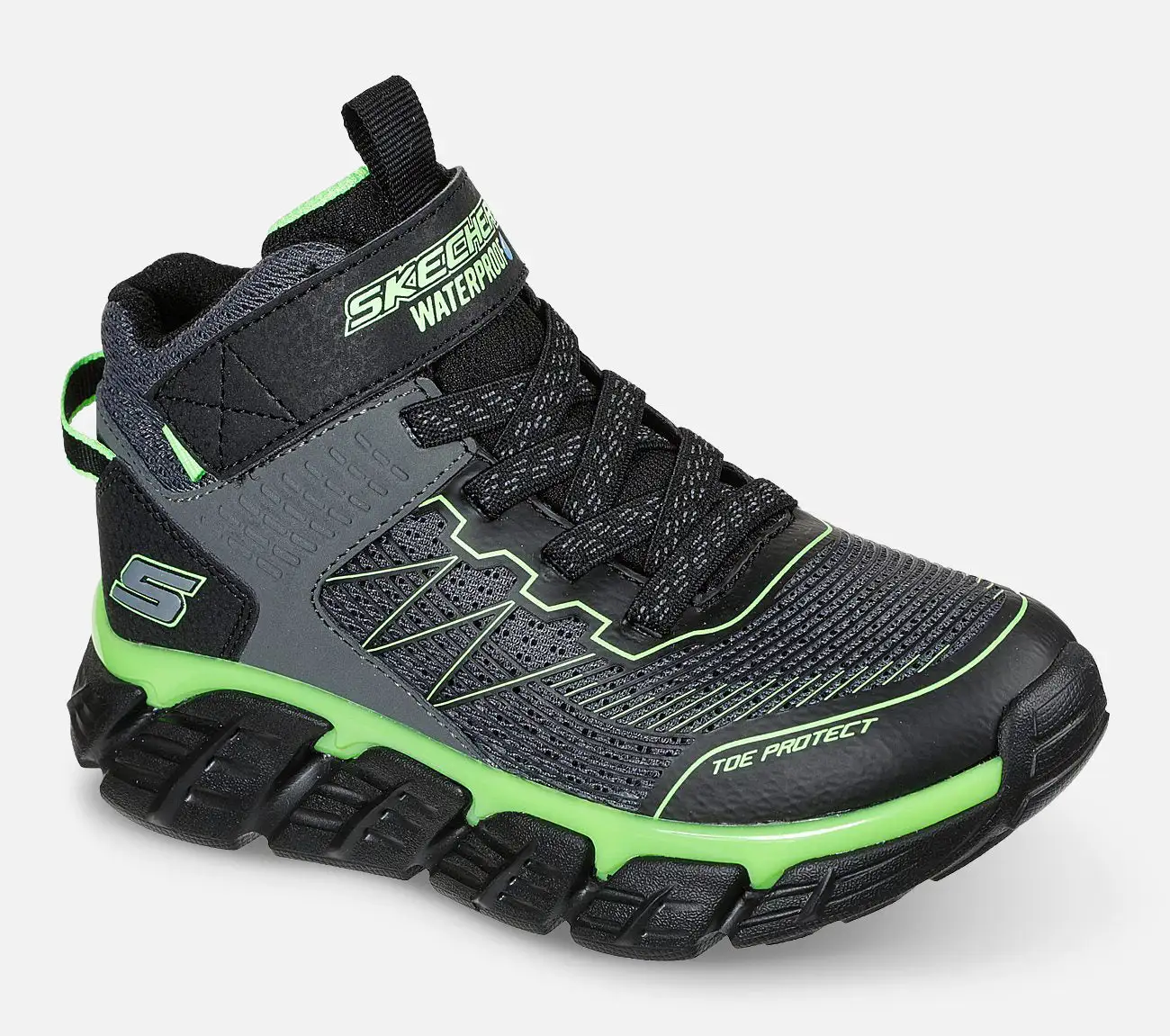 Skechers Tech-Grip - Vedenerpitävät Lasten Nilkkurit | Kestävä ja Mukava Jalkine 4 Skechers Tech-Grip - Vedenerpitävät Lasten Nilkkurit | Kestävä ja Mukava Jalkine - Image 2
