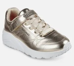 Skechers UNO Lite Chrome Steps - Kevyet ja mukavat lasten kengät -Naisten kengät 710970 310453LGLD 5