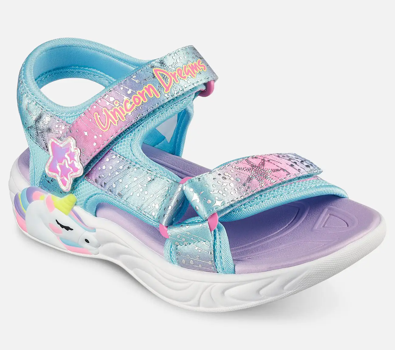 Skechers Unicorn Dreams - Majestic Bliss - Sisäkengät lapsille - Unikornivärit - Mukavat ja kevyet 8 Skechers Unicorn Dreams - Majestic Bliss - Sisäkengät lapsille - Unikornivärit - Mukavat ja kevyet - Image 6