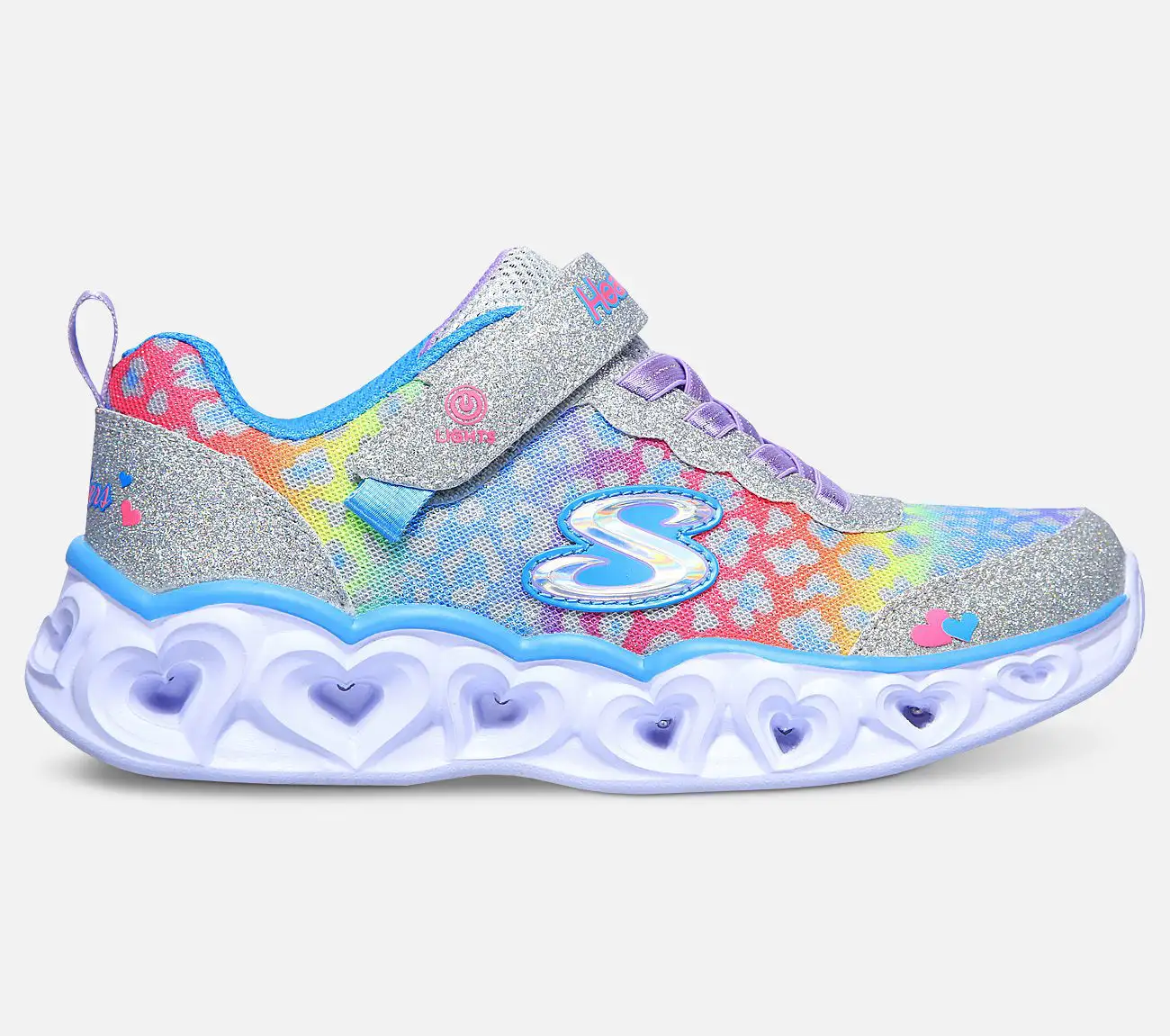 Skechers S-Lights Heart Lights - Love Match Lasten kengät | Valaisevat kengät lapsille 3 Skechers S-Lights Heart Lights - Love Match Lasten kengät | Valaisevat kengät lapsille