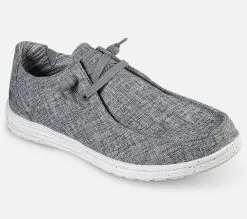 Skechers Relaxed Fit: Melson - Chad - Miesten Mukavat Jalkineet -Naisten kengät 724932 210101GRY 5