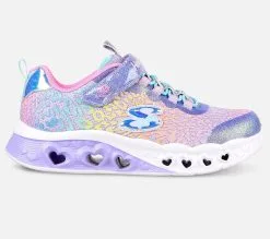 Skechers Flutter Heart Lights - Love Wild, Lasten kengät, Valaistut kengät, Mukavat kengät