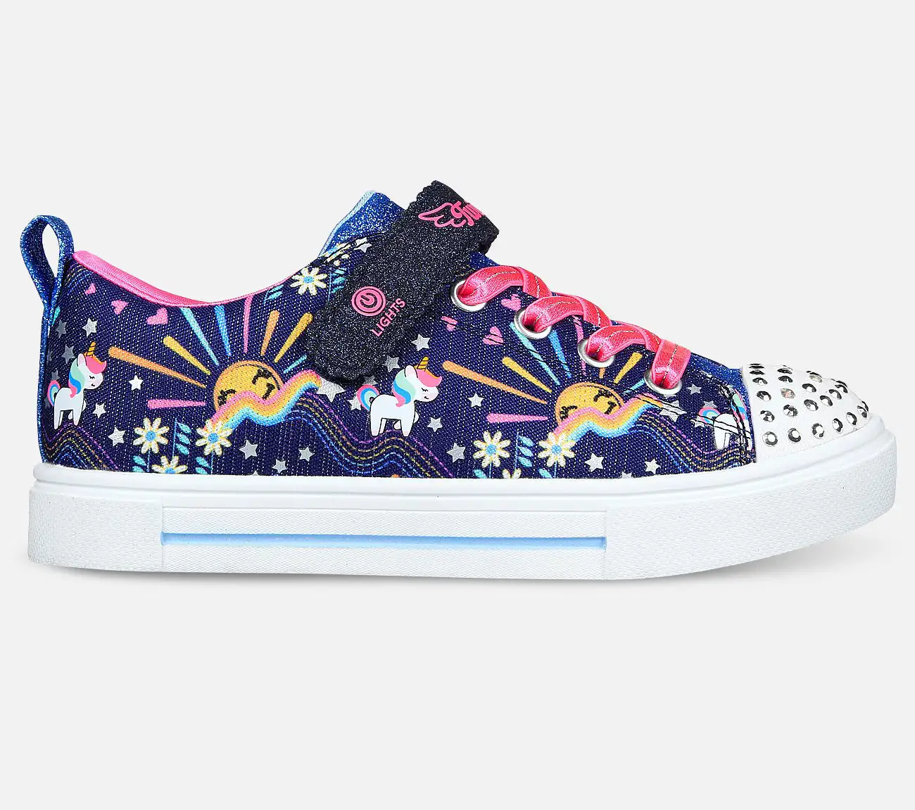 Skechers Twinkle Sparks - Unicorn Sunshine - Lasten kengät 3 Skechers Twinkle Sparks - Unicorn Sunshine - Lasten kengät