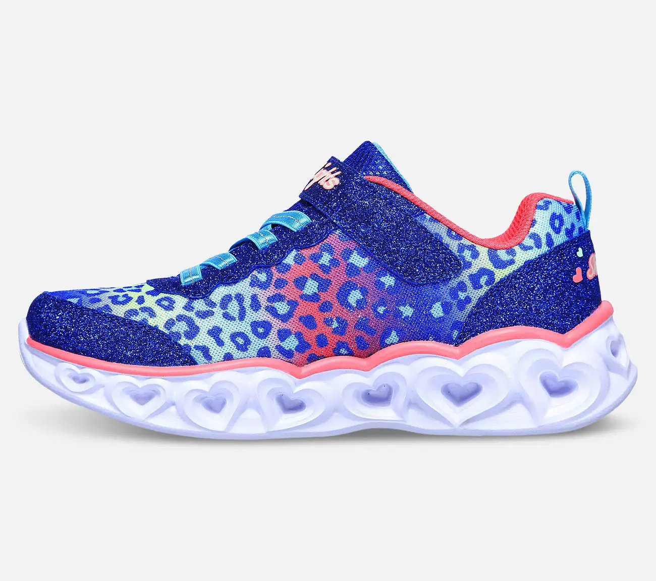 Skechers S-Lights Heart Lights - Love Match Lasten kengät | Valaisevat kengät lapsille 4 Skechers S-Lights Heart Lights - Love Match Lasten kengät | Valaisevat kengät lapsille - Image 2