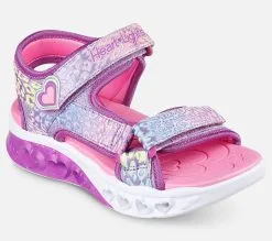 Skechers Flutter Hearts Sandal - Trendikkäät sisäkengät lapsille -Naisten kengät 853431 302967LLVMT 6