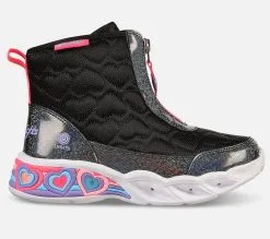 Skechers Sweetheart Lights - Heart Hugger, Lasten Nilkkurit, Valaisevat Kengät, Mukavat ja Tyylikkäät