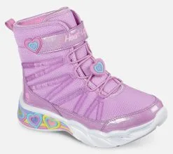 Skechers Sweetheart Lights - Love To Shine Lasten Nilkkurit | Valaisevat Kengät Lapsille -Naisten kengät 907181 302661LLVTQ 5