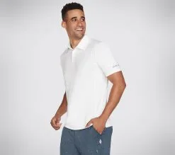 Skechers Apparel Skech-Air Polo - Miesten Urheilupaita - Hengaileva ja Mukava -Naisten kengät 91394 M1TO54WHT 3