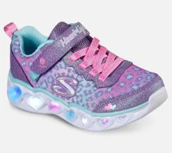 Skechers S-Lights Heart Lights - Love Match Lasten kengät | Valaisevat kengät lapsille -Naisten kengät 918200 302145LLVAQ 5