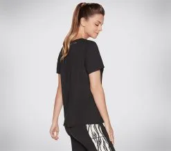 Skechers DVF: Midnight Kiss T-paita - Trendikäs naisten T-paita 7 Skechers DVF: Midnight Kiss T-paita - Trendikäs naisten T-paita -Naisten kengät 92349 WTS4DVFBLK 3