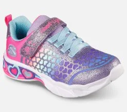 Skechers Sweetheart Lights - Värikkäät Lasten Kengät | Mukavat ja Kevyet -Naisten kengät 931980 302312LPRMT 6