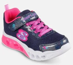 Skechers Flutter Heart Lights - Valaisevat Lasten Kengät, Mukavat ja Tyylikkäät 11 Skechers Flutter Heart Lights - Valaisevat Lasten Kengät, Mukavat ja Tyylikkäät -Naisten kengät 937056 302317LNVMT 5