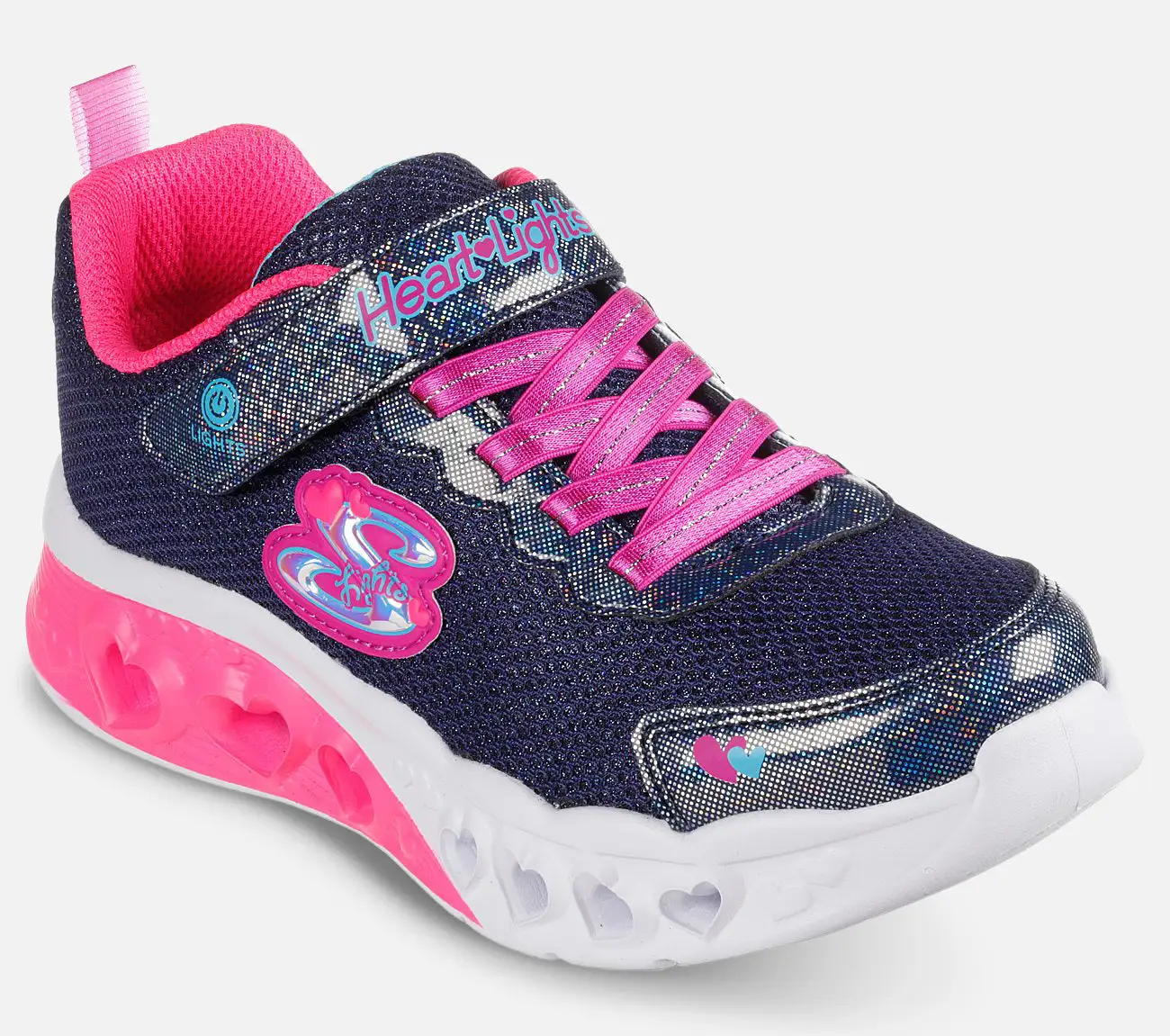 Skechers Flutter Heart Lights - Valaisevat Lasten Kengät, Mukavat ja Tyylikkäät 7 Skechers Flutter Heart Lights - Valaisevat Lasten Kengät, Mukavat ja Tyylikkäät - Image 5