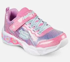 Skechers Sweetheart Lights - Lets Shine - Valaisevat Lasten Kengät 11 Skechers Sweetheart Lights - Lets Shine - Valaisevat Lasten Kengät -Naisten kengät 943310 302313LPKMT 5