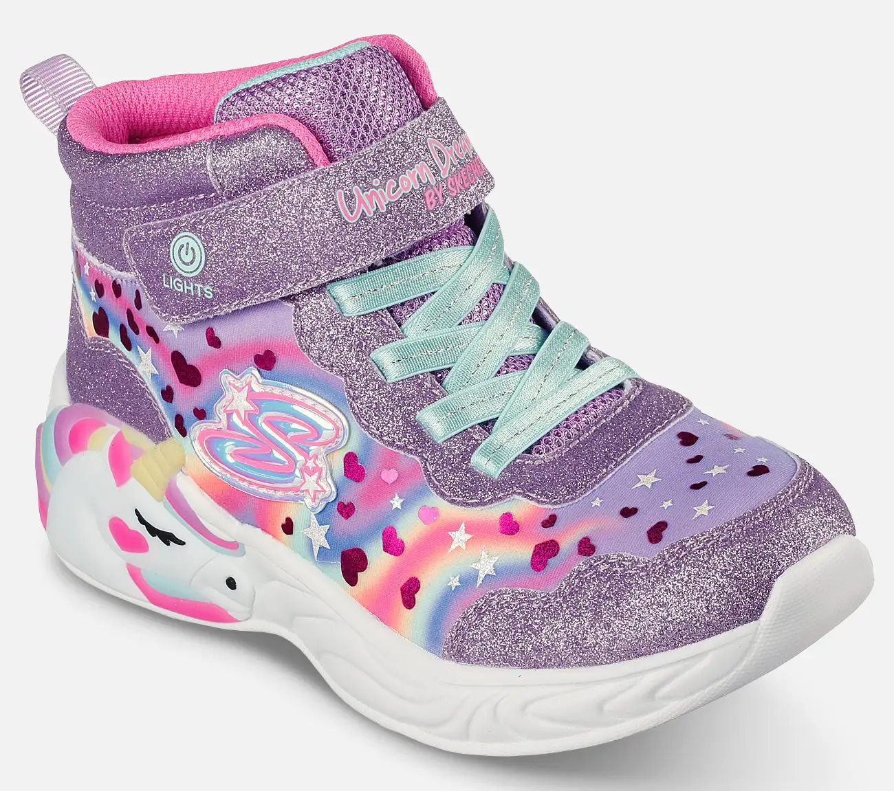 Skechers Unicorn Dreams - Lasten Nilkkurit, Mukavat ja Tyylikkäät Kengät 7 Skechers Unicorn Dreams - Lasten Nilkkurit, Mukavat ja Tyylikkäät Kengät - Image 5